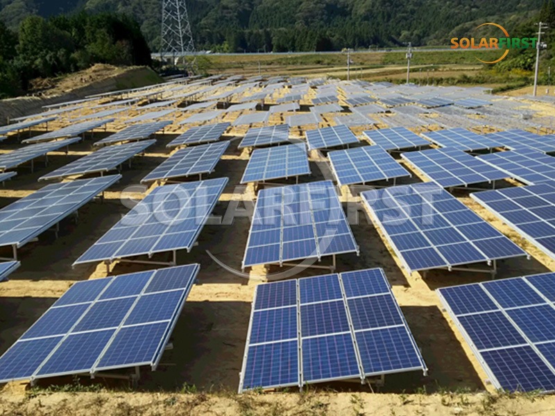 일본 798KWp 지상 설치