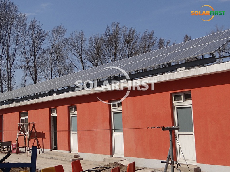 중국 20KWp 강철 루프 마운트