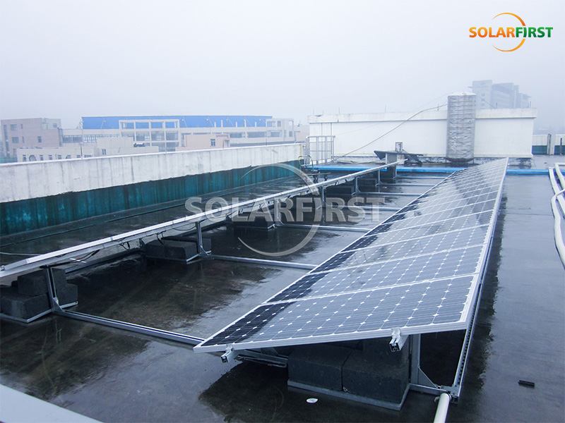 중국 저장성 500KWp 옥상 설치