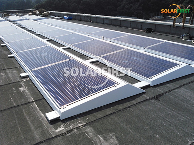 일본의 80KWp 밸러스트 마운트