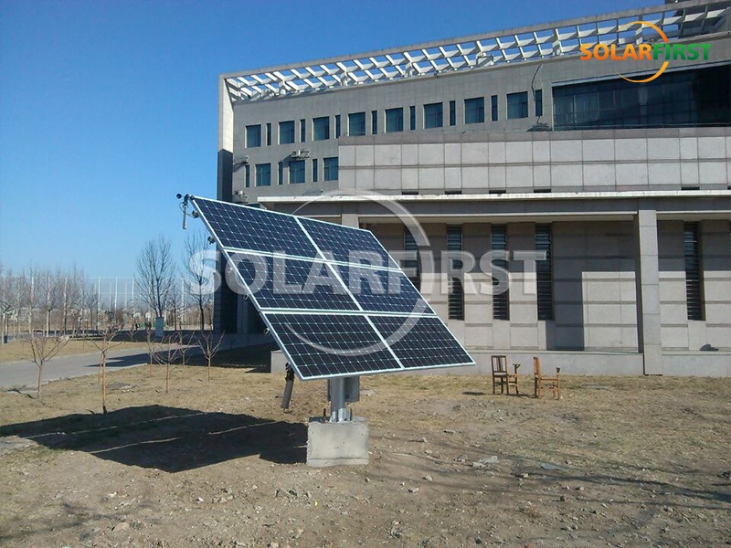 천진상업대학교 1.8KWp 이중축 추적