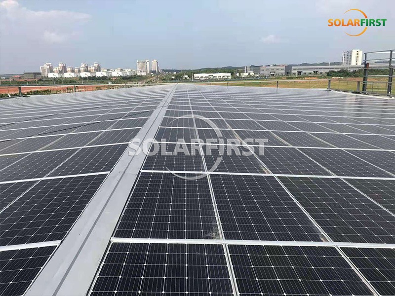 잔장 5.6MWp BIPV 루프 마운트