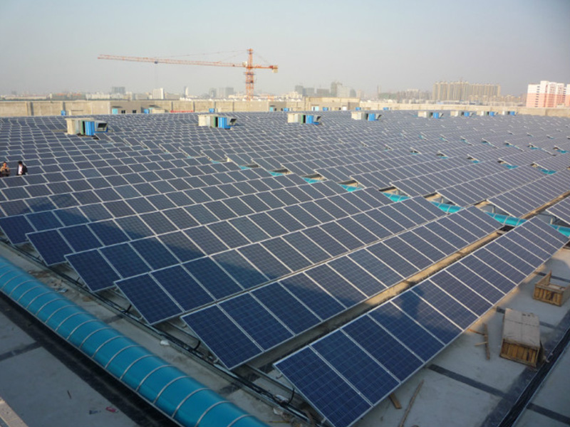 Solar First Roof Mount Series: 평평한 지붕 조절식 삼각대 시스템