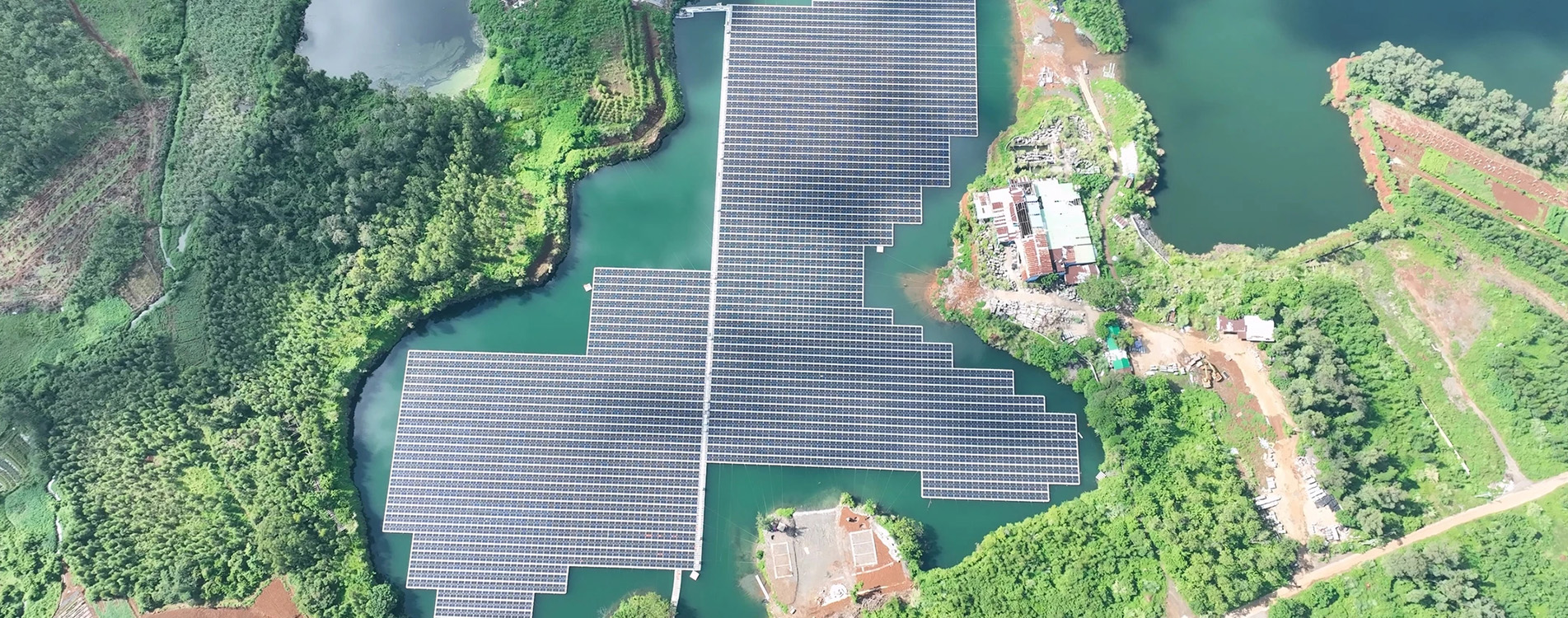 중국 하이난 7.2MW 부유형 태양광 발전 프로젝트