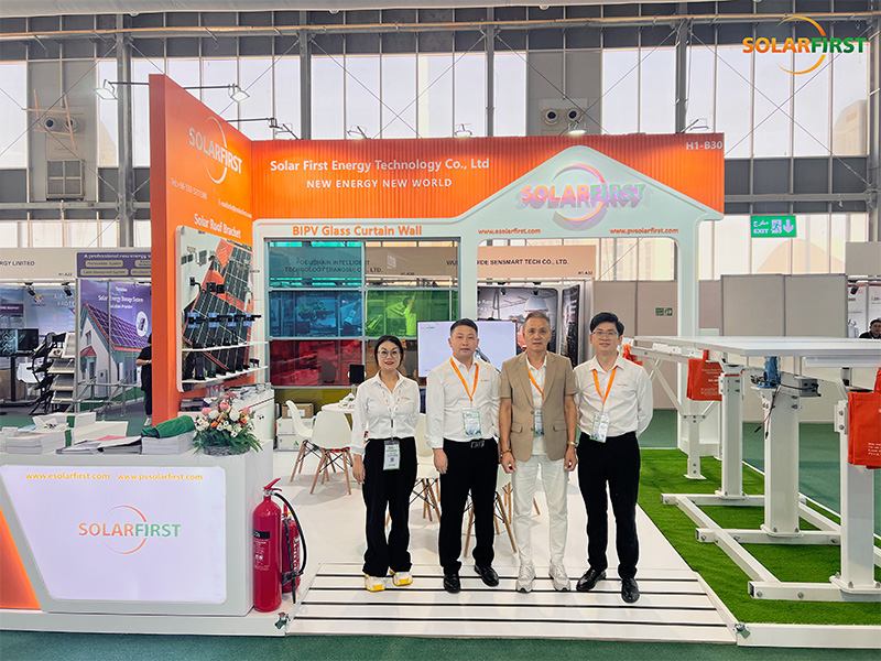 Solar First Group shines at Saudi Photovoltaic Exhibition, full scenario solutions attract attention